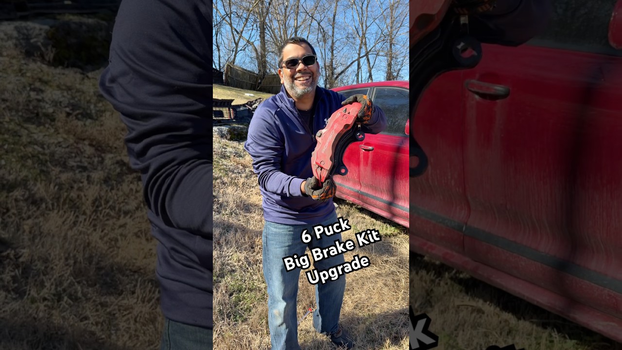 6-Piston Porsche Brakes on a 350Z?! 👀