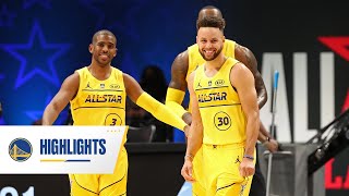 Stephen Curry Hits a NO-LOOK THREE at NBA All-Star Game