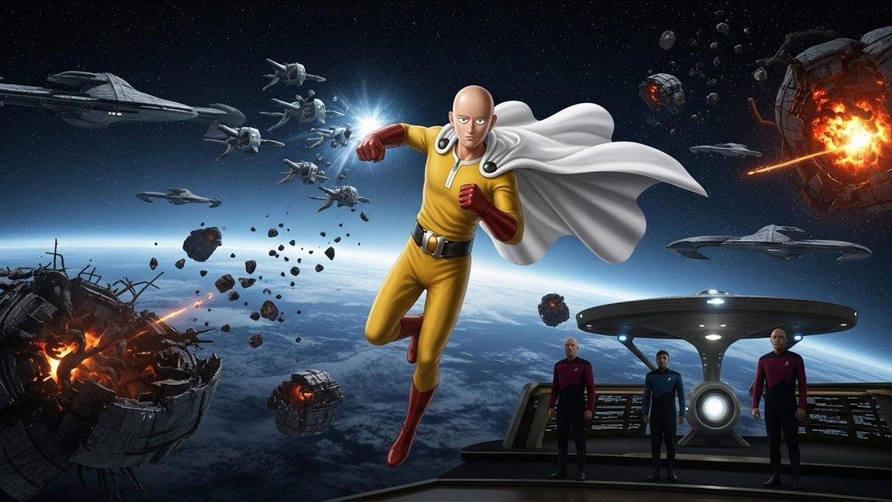 Saitama Enters Star Trek Universe