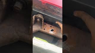 Jeep wrangler body mount repair #jeep #mechanic #automobile