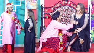 SAJJAD SHOKI WITH IMROZIA KHAN NEW STAGE DRAMA 2023