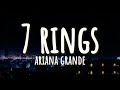 Ariana Grande - 7 Rings - (Clean - Lyrics)