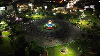 Inilah Kondisi Pusat Kota Ciamis Malam Hari - Pantauan Udara