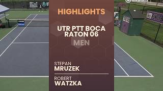 Stepan Mruzek vs Robert Watzka Highlights | Men's Tennis