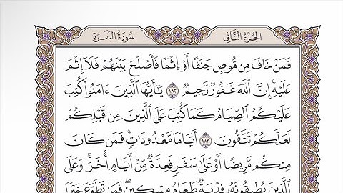 صفحة ٢٨ من القرآن الكريم مكررة ٣ مرات - الشيخ عبدالرشيد صوفي