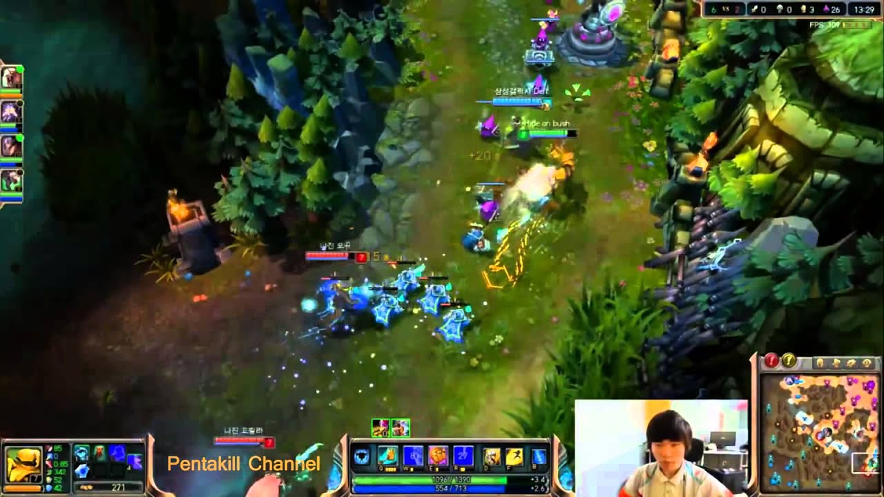 Faker   Blitzcrank stream highlights w  Deft