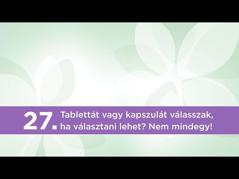 Videó: Hogyan kell használni a vagi tablettát?