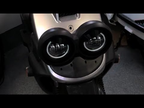 LED bugeye headlight harness installation - YouTube