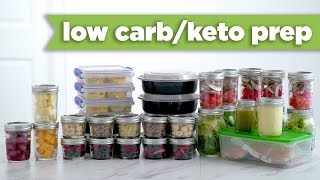 Keto/Low Carb Healthy Meal Prep For the Week!  Mind Over Munch