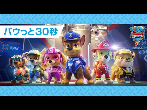 映画『パウ・パトロール ザ・ムービー』"パウっと30秒"とくほう