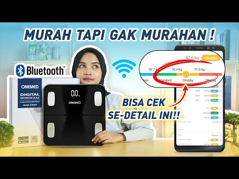 Timbangan Digital Pintar bisa Sambung HP‼️ Review OneMed IF2050A