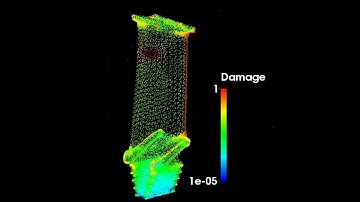 Foreign object damage animation: