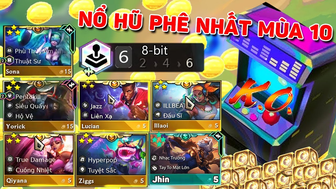 indian casinos in idaho NỔ HŨ 8-Bit PHÊ NHẤT ĐTCL MÙA 10: LÊN LUÔN 7 TƯỚNG 5 VÀNG 3 SAO KHI CÓ VÔ HẠN VÀNG + MÁY NHÂN BẢN