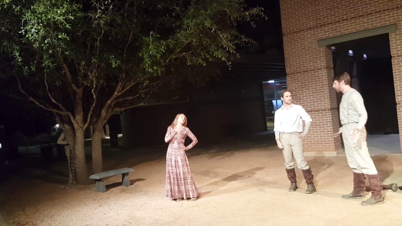Much Ado About Nothing. Act 2 Scene 3 "I will hide me" - YouTube