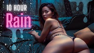 Rain Sounds For Sleeping - 99% Instantly Fall Asleep With Rain And Thunder Sound At Night | 10 Hr 🌧️