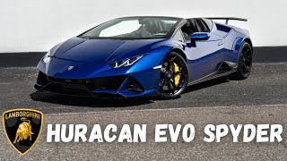 This Lamborghini Huracan EVO Spyder is INSANE!