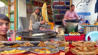 Street food in Kabul Jalalabad Highway | Fish fry | Tawa fish recipe | Bolani Recipe | Mahepar food