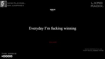 Scarlxrd - GIN JUMPING Lyric Video {LXRD RADIX}