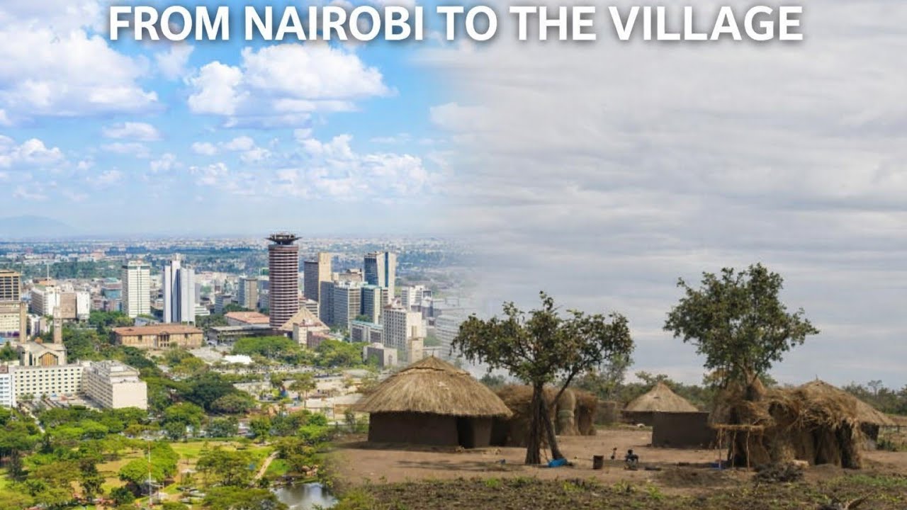 JOURNEY FROM NAIROBI TO THE VILLAGE | AUTHENTIC VILLAGE LIFE