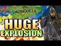 EU4 - MONGOLIA EXPLOSION! | Europa Universalis 4: Extended Timeline Mod Gameplay [AI Only EUIV]