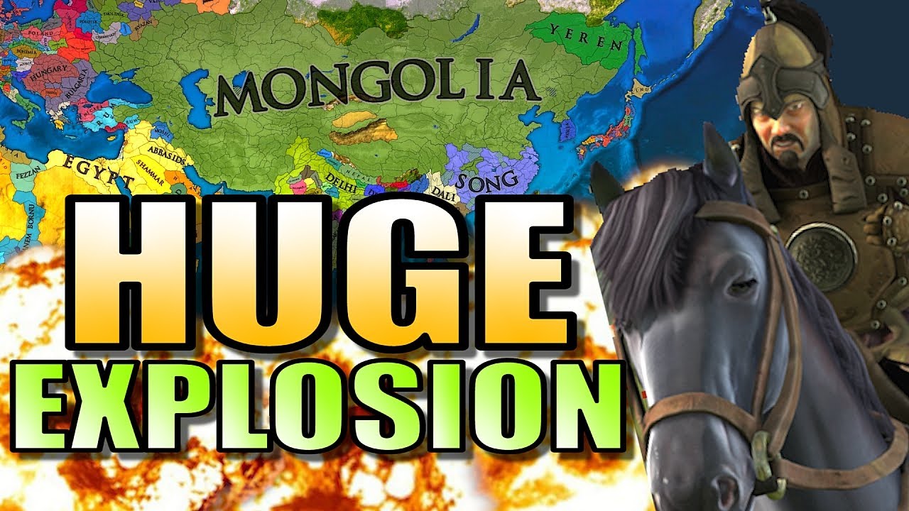 EU4 MONGOLIA EXPLOSION! Europa Universalis 4 Extended Timeline Mod