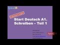 Schreiben Teil 1 ENG Start Deutsch A1