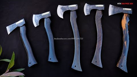 #htxdaophucsen - TỔNG HỢP CÁC MẪU RÌU ĐI RỪNG CỰC HOT - Hàng Chuẩn Của HTX Dao Phúc Sen
