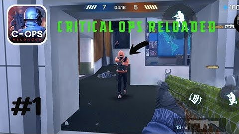 CRITICAL OPS RELOADED GAMEPLAY || ANDROID GAMEPLAY || BETA VERSION