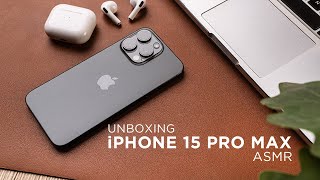 iPhone 15 Pro Max UNBOXING | ASMR