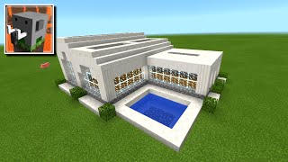 How To Build Modern HI-Tech House in Craftsman: Building Craft (with pool) tutorial