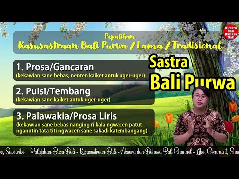 KASUSASTRAAN BALI - Pembelajaran Bahasa Bali New Normal - Jelas dan Bisa.