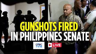 Philippine Senate LIVE: Multiple Gunshots Fired as Chaos Erupts at Philippine Senate, Manila | N18G