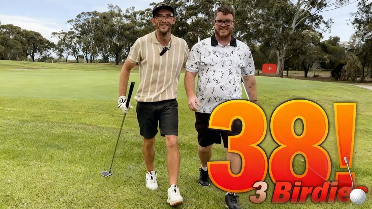 3 Birdies & a 38! | Dan vs Steve 9 Hole Match at Kurri
