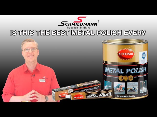 AUTOSOL METAL POLISH - is it the BEST ever? Schmiedmann presents 