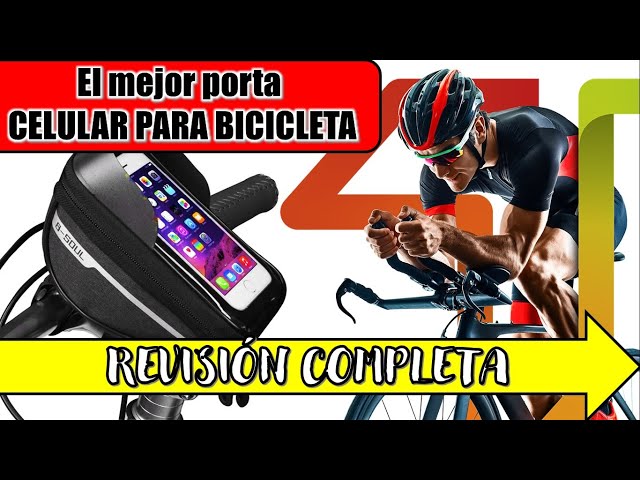 El mejor soporte de CELULAR para BICICLETA del mercado / ¿ Cual es la mejor  BASE o BOLSA de todas ? 