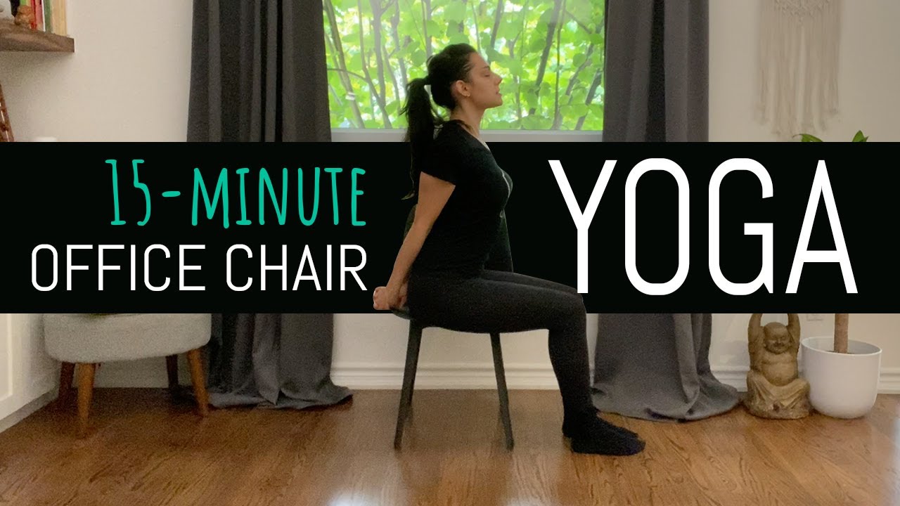 20 minute CHAIR Yoga for Beginners, Seniors & Desk Workers | Full Body  Stretch - YouTube