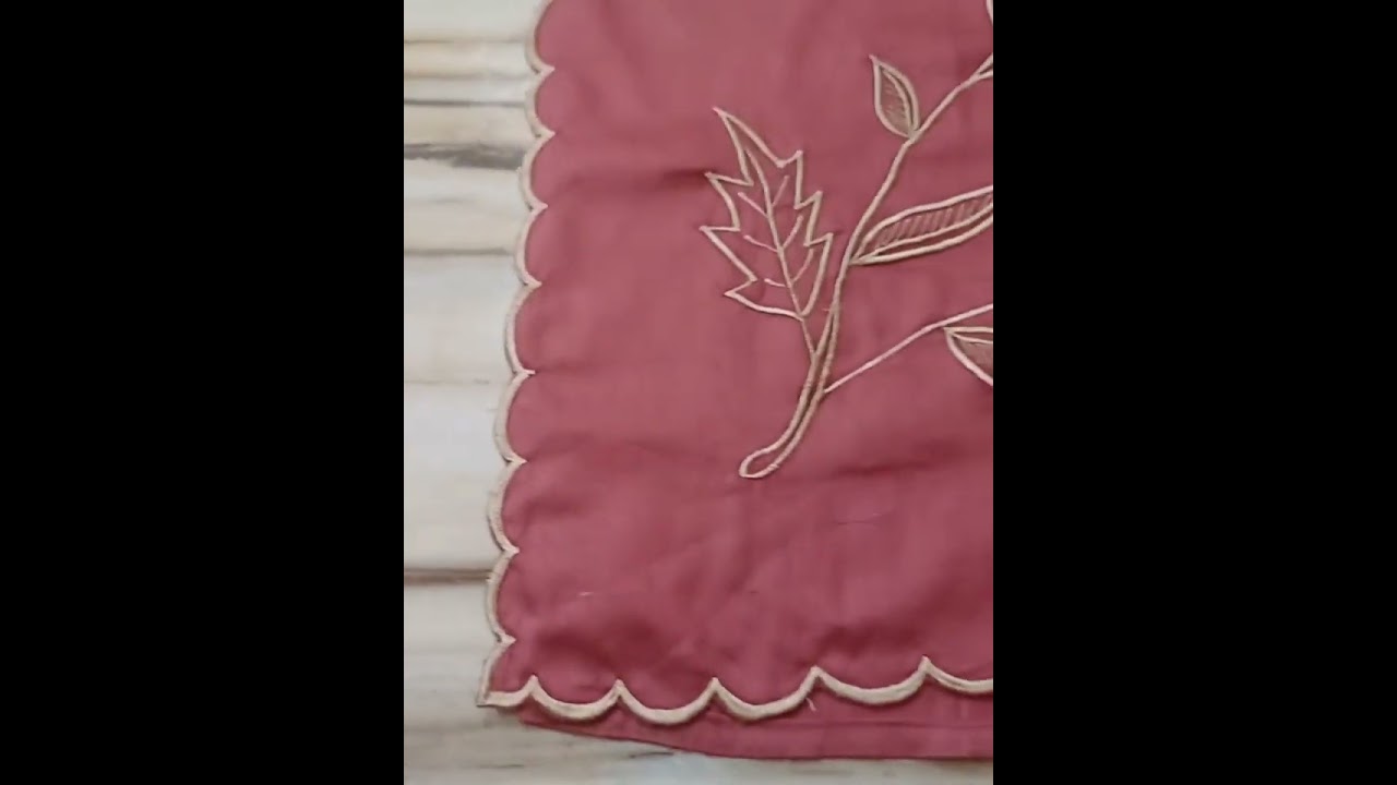 new embroidery machine work ✨️👍❤️😘♥️🥰✨️