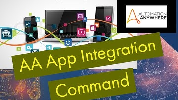 App integration command in Automation Anywhere