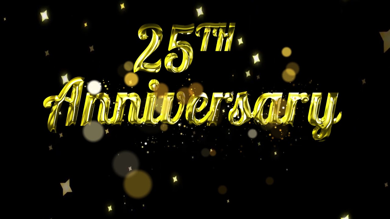 25th Anniversary Stock Footage | Copyright Free