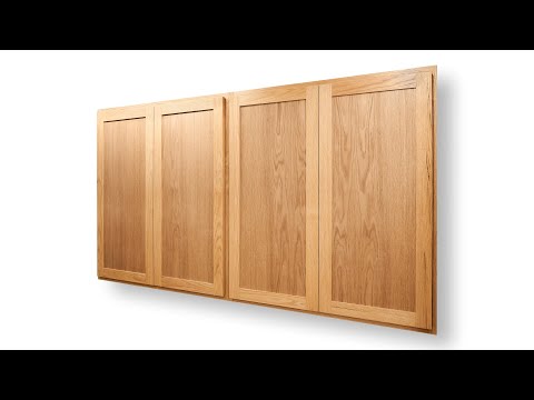 How To Make Great Looking Cabinet Doors - Kitchen Cabinets - Woodworking