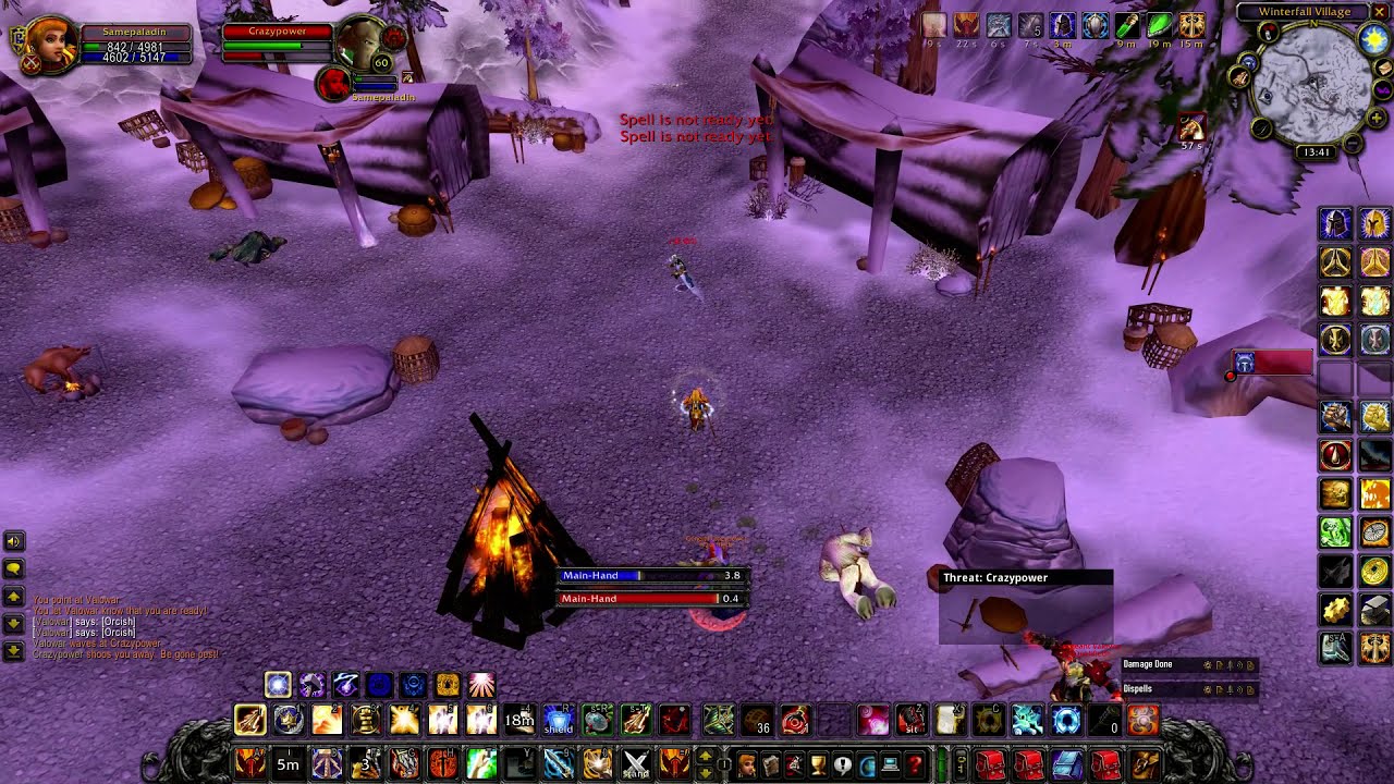 World Of Warcraft Classic 3v1 flamewrath fun