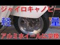 ジャイロキャノピーアルミホイールで軽量化High-performance motorcycle