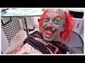 We Gave A Clown A Belly Button Piercing!!