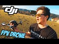 ☀ Честный обзор: DJI FPV дрон VS FPV квадрокоптер. Пилот - профи. [DJI FPV Drone]