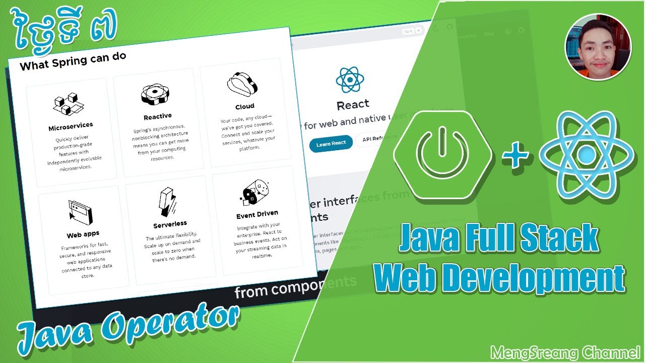 Java Full Stack Web Development - Java Operator Day 07 | MengSreang ...
