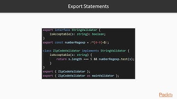 TypeScript for JavaScript Developers : Implement Module Imports and Exports | packtpub.com