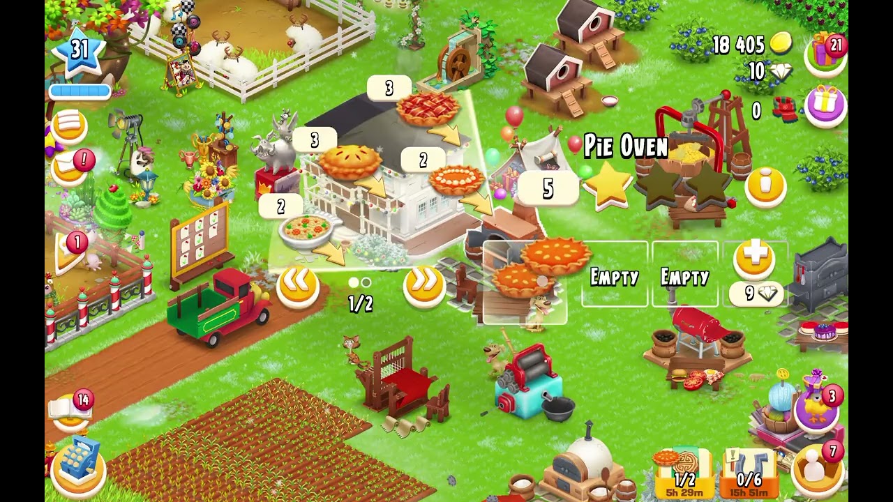 Part 37 Hay day farming 