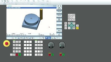 SinuTrain for SINUMERIK Operate   Vertical milling machine 840D sl 4 7 SP6 2022 06 27 10 36 55