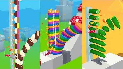 Slice It All 🗡🔪 Game | Level 70-71 Satisfying Gameplay Walk-through #asmr #sliceitall #asmrslicing