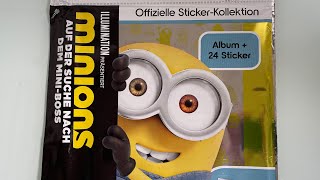 Minions Starterpack Sticker Kollektion 2022